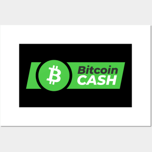 Bitcoin cash Crypto Bitcoincash BCH Token BHC Cryptocurrency coin Token Posters and Art